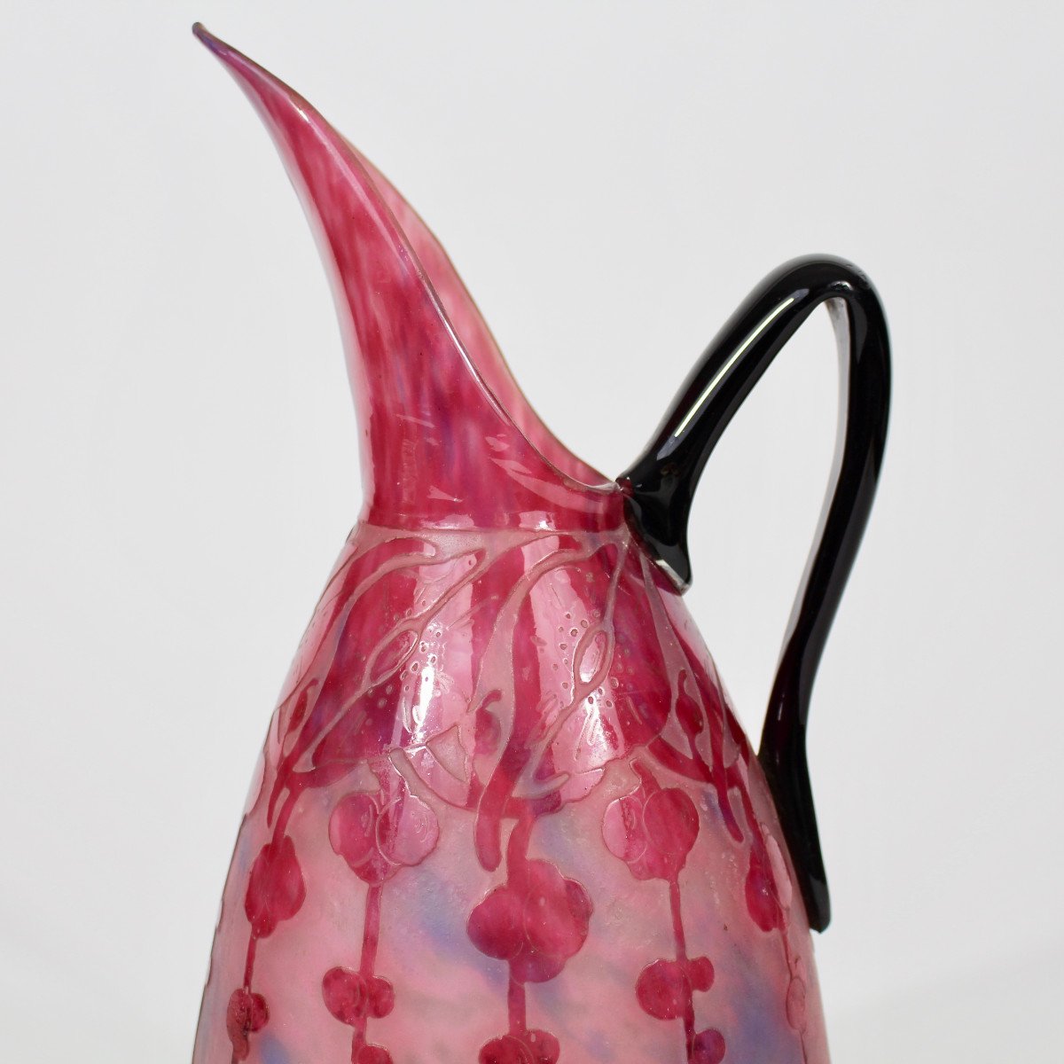 The French Glass Pitcher "garances"-photo-2