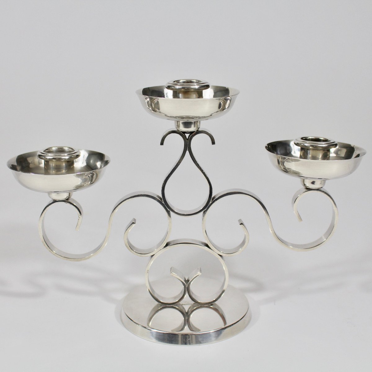 Gallia - Christofle "seville" Candlesticks-photo-3