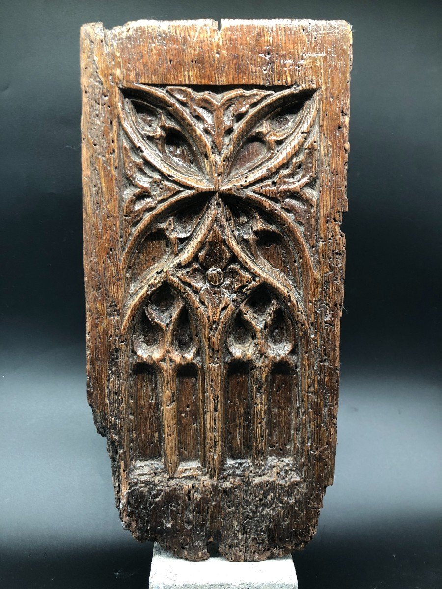 Gothic Panel 15-16th Century-photo-2