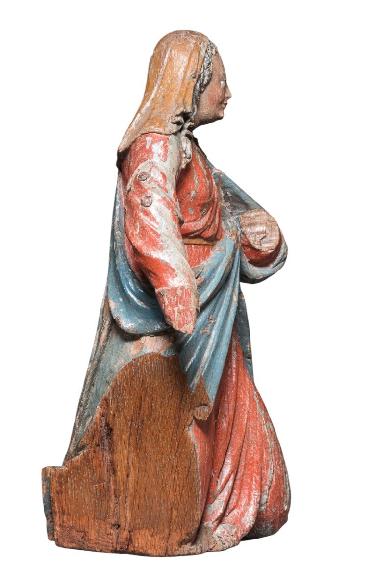 Virgin Carved Wood 16-17th-photo-3