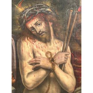 17th Century Christ Painting