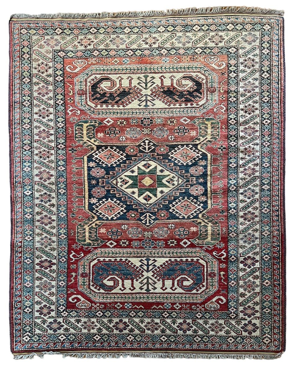 Derbent Carpet (south Caucasus), Circa 1980 - Wool Velvet On Wool Foundation