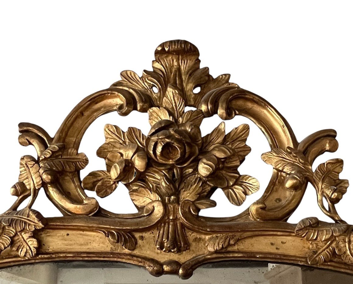 Louis XV Period Provençal Mirror, Provence Circa 1750-photo-1