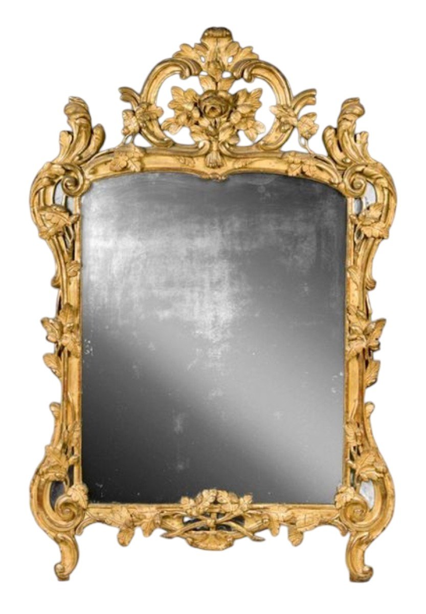 Louis XV Period Provençal Mirror, Provence Circa 1750