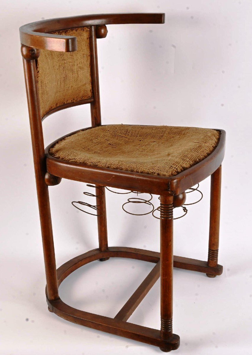 Bentwood Chair Based On A Design By Josef Hoffmann For The Cabaret Fledermaus.