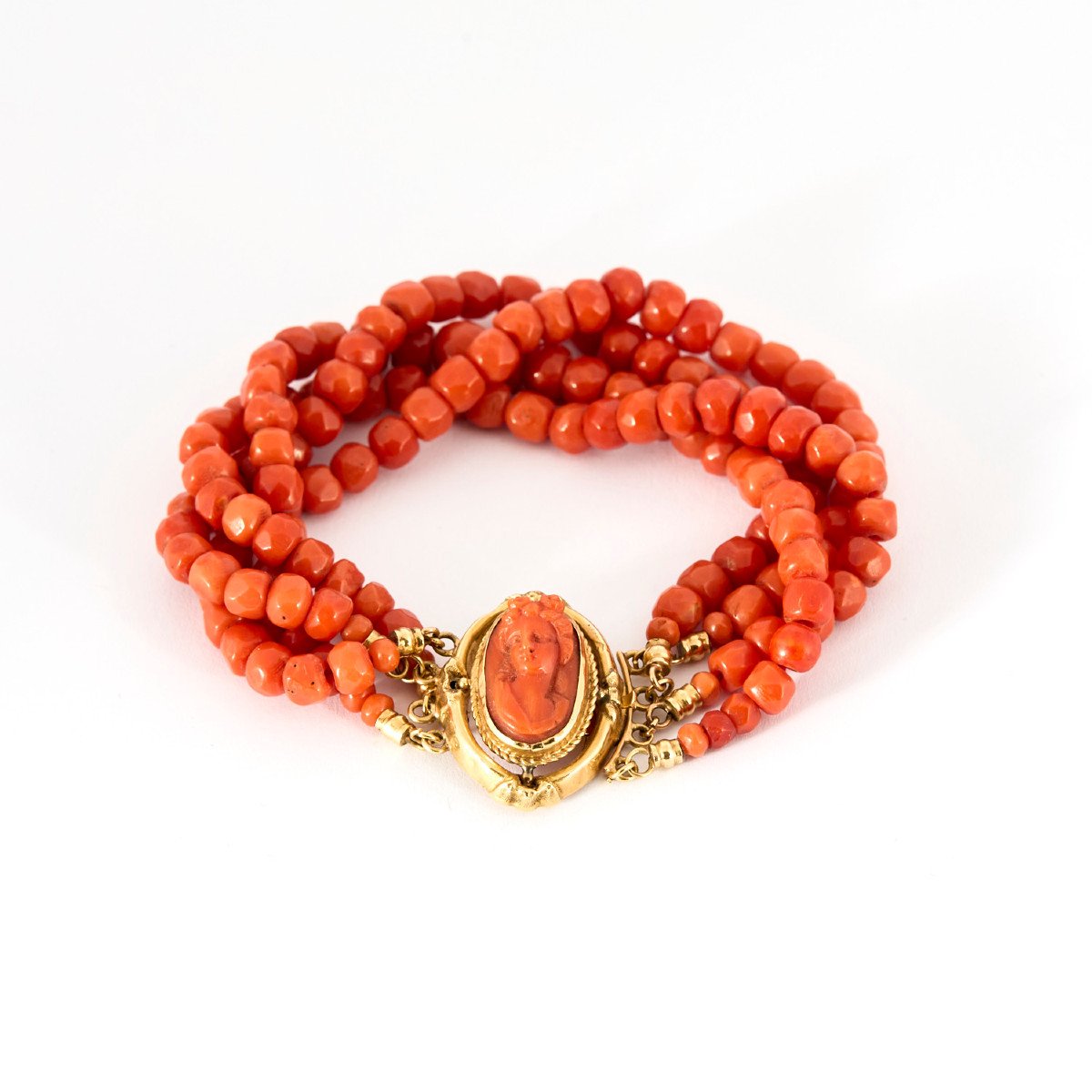 Coral Bracelet, Napoleon III Period