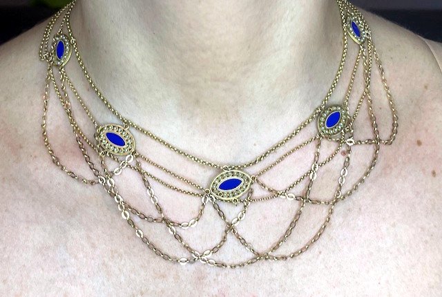 Collier Dit d'Esclavage, XVIIIéme, Travail Français-photo-3