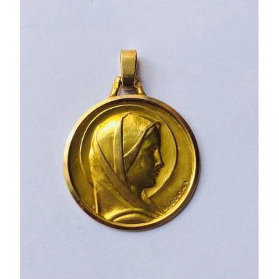 Medal Of The Virgin Mary By Georges Contaux