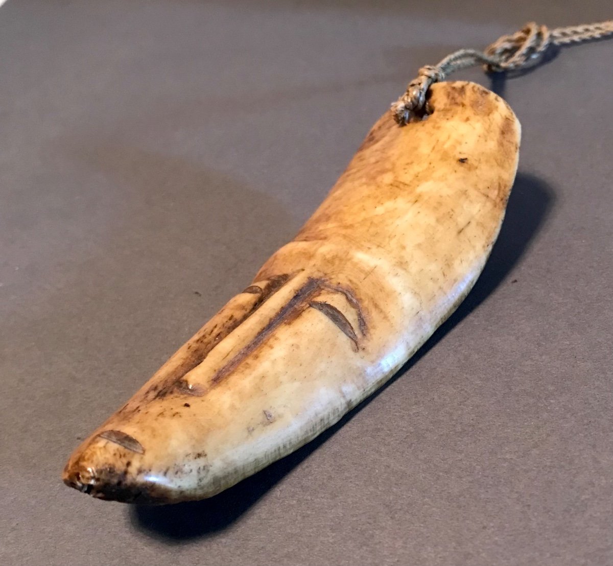 Lega Lukungu Mask Of Bwami In Carved Bone For Kindi Drc South Kivu Early 20th Century Africa-photo-7