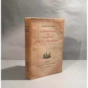 G.delayen « la Mésaventure De Martin S’en Va T’en Guerre» édition Originale Sur Japon Signé 