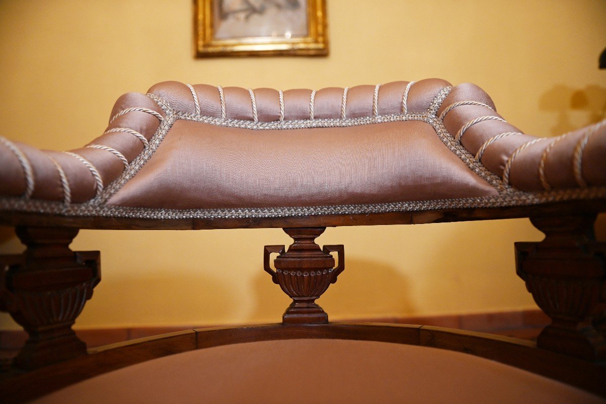 Fauteuil En Acajou d'époque édouardienne-photo-1