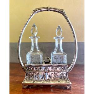 Small , Silver Cruet . Beginning Of The XX Century