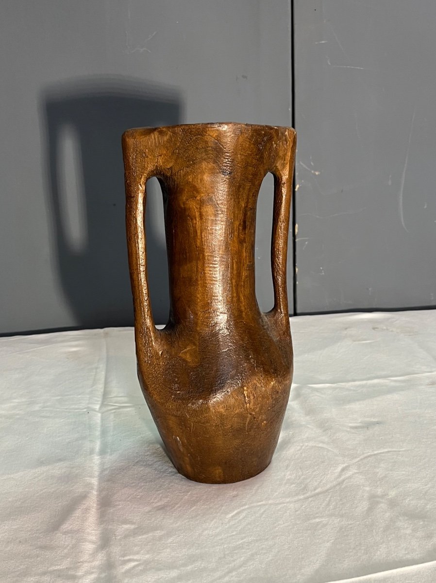 Wooden Vase 