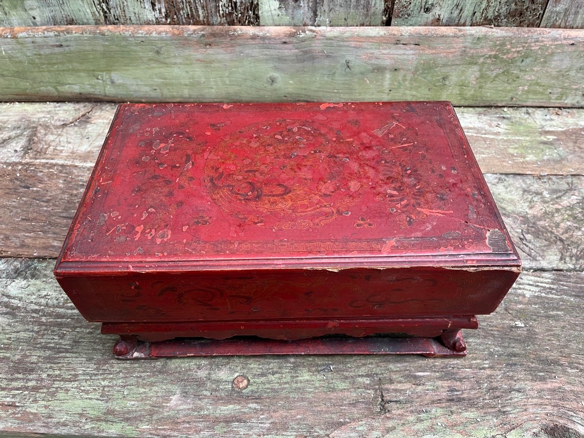 Chinese Lacquer Box -photo-2