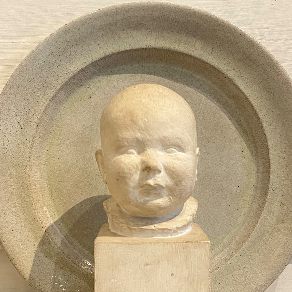 A Child, Plaster In The Taste Of Lucien Schnegg.