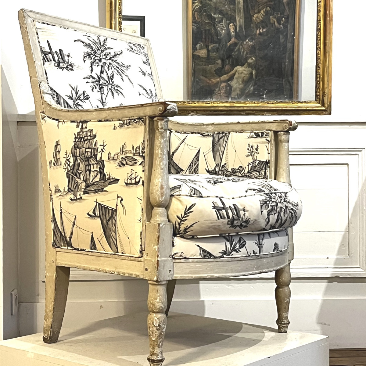 Bergère Directoire, Provenant Du Château De Fontainebleau.