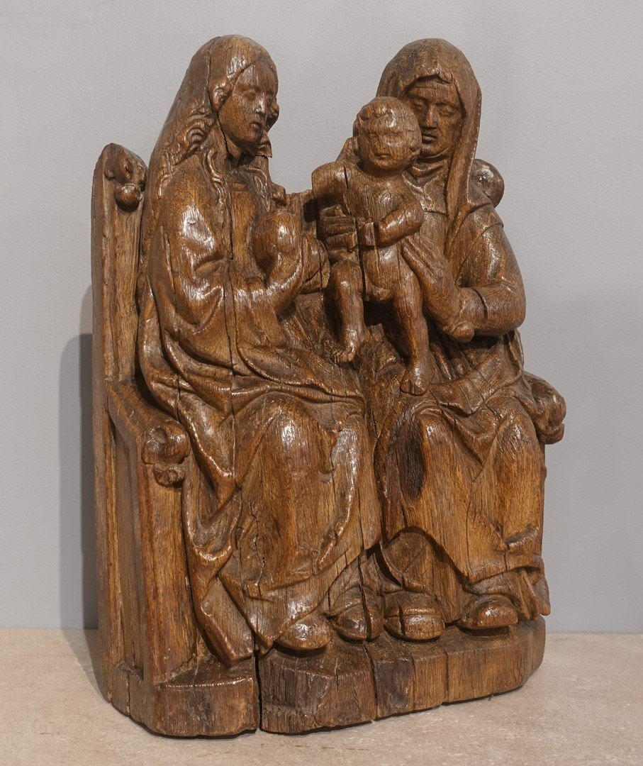 Virgin And Child With Saint Anne – 16th Century-photo-4