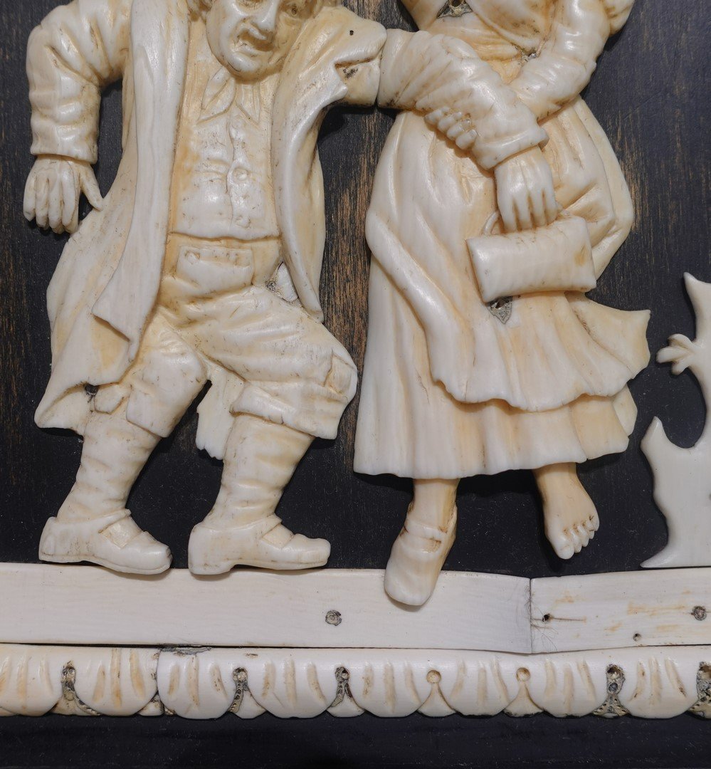 Humorous Scenes – Ivory – Germany 18th Century-photo-2