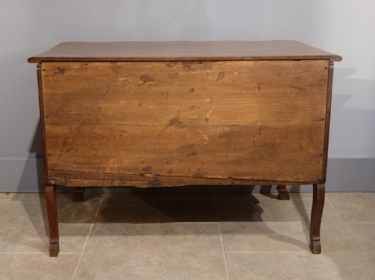 Walnut Chest Of Drawers From The 18th Century-photo-6