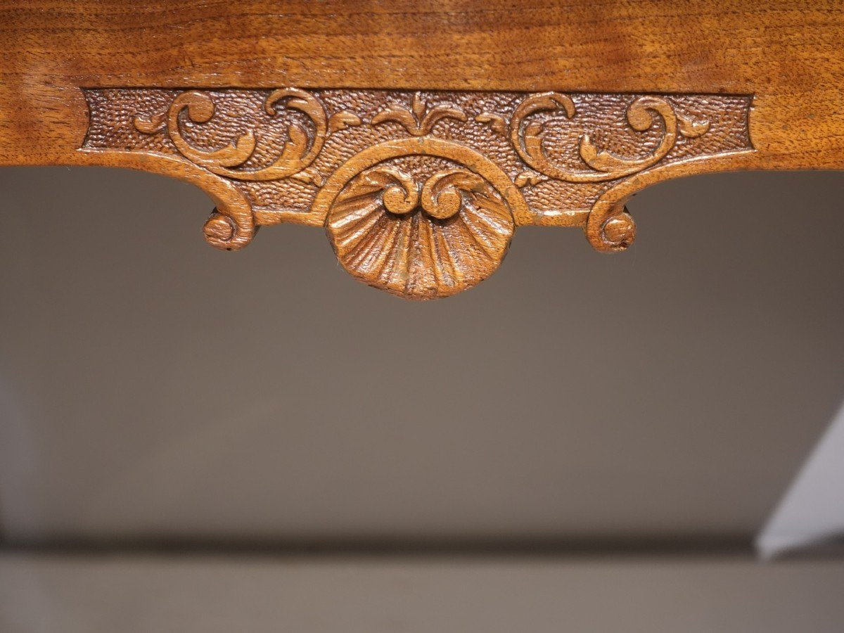 Louis XV Walnut Games Table From The 18th Century-photo-5