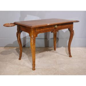 Louis XV Walnut Games Table From The 18th Century