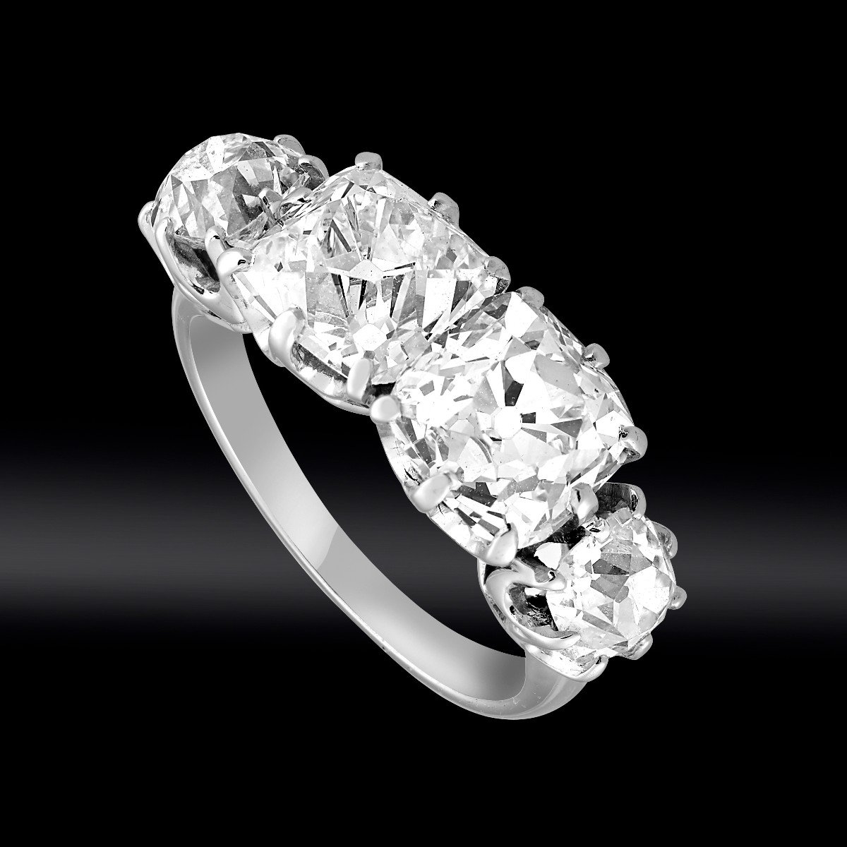 Quadrilogy Diamond Ring 5.75 Carats