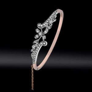 Bracelet Napoléon III Roses De Diamants