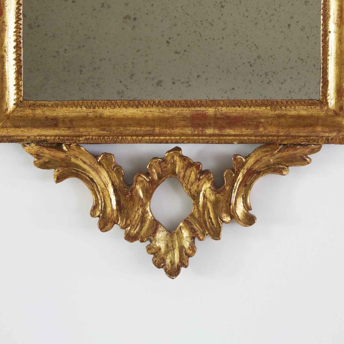 Pair Of Italian Carved Gilded Mirrors 1800-photo-3