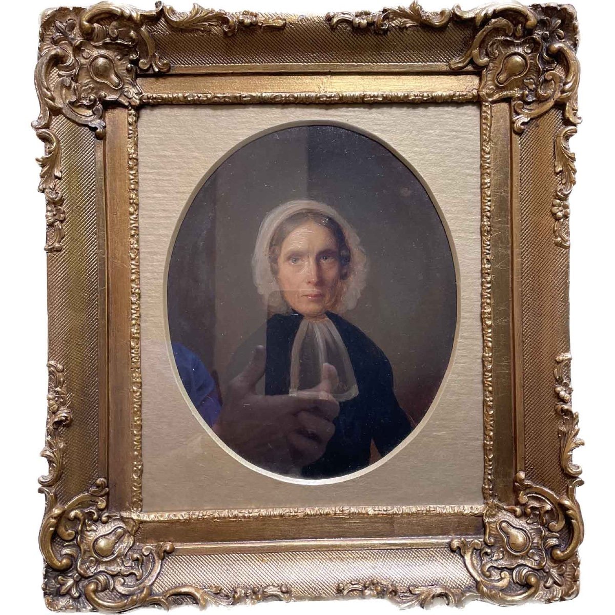 Flemish School Portrait Of A Lady-photo-3