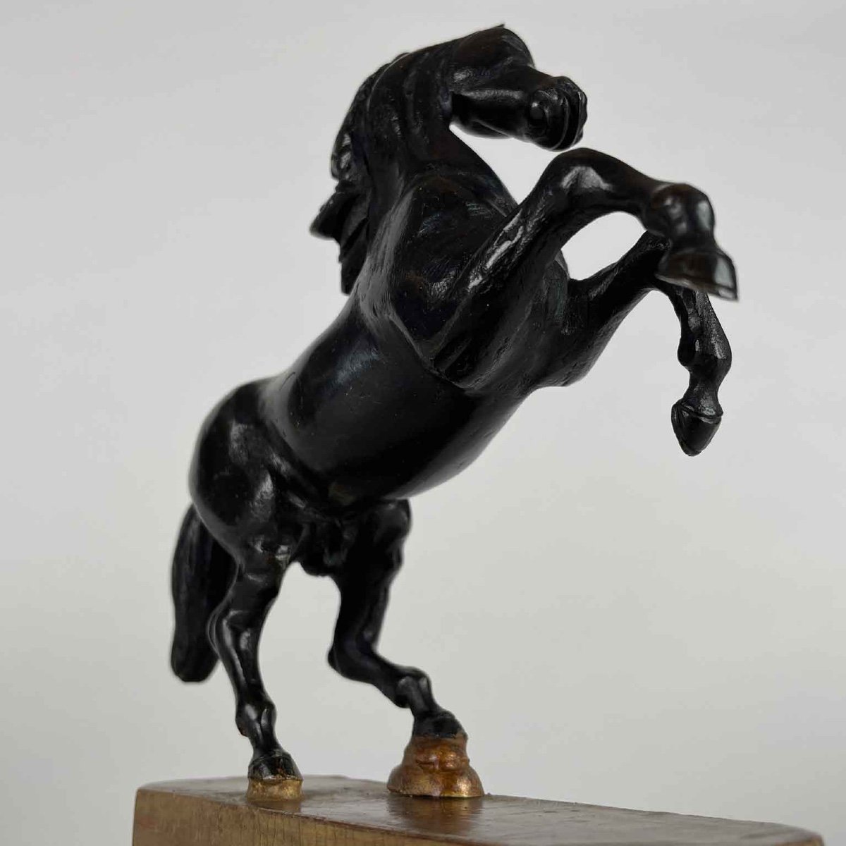 Pair Of Bronze Horses Grand Tour Sculptures Early 1800s-photo-4