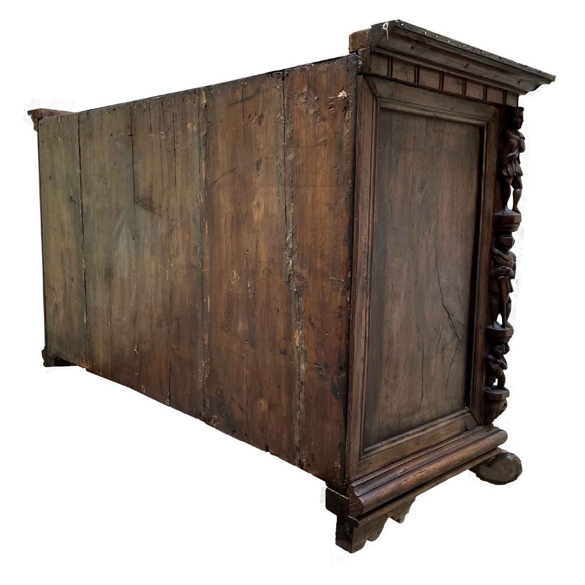 17th Century Italian Genoese Coin Cabinet -photo-2