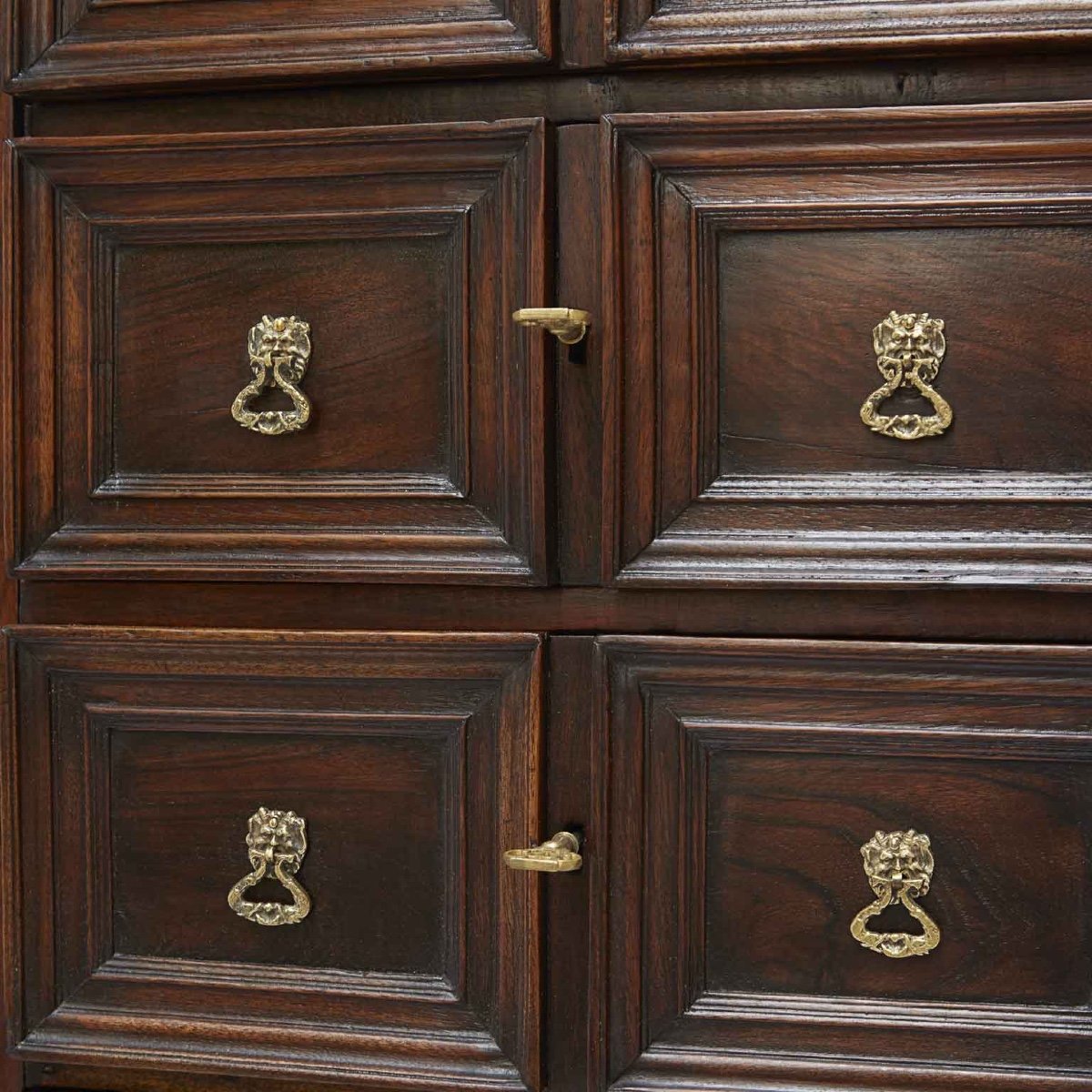 17th Century Italian Genoese Coin Cabinet -photo-6