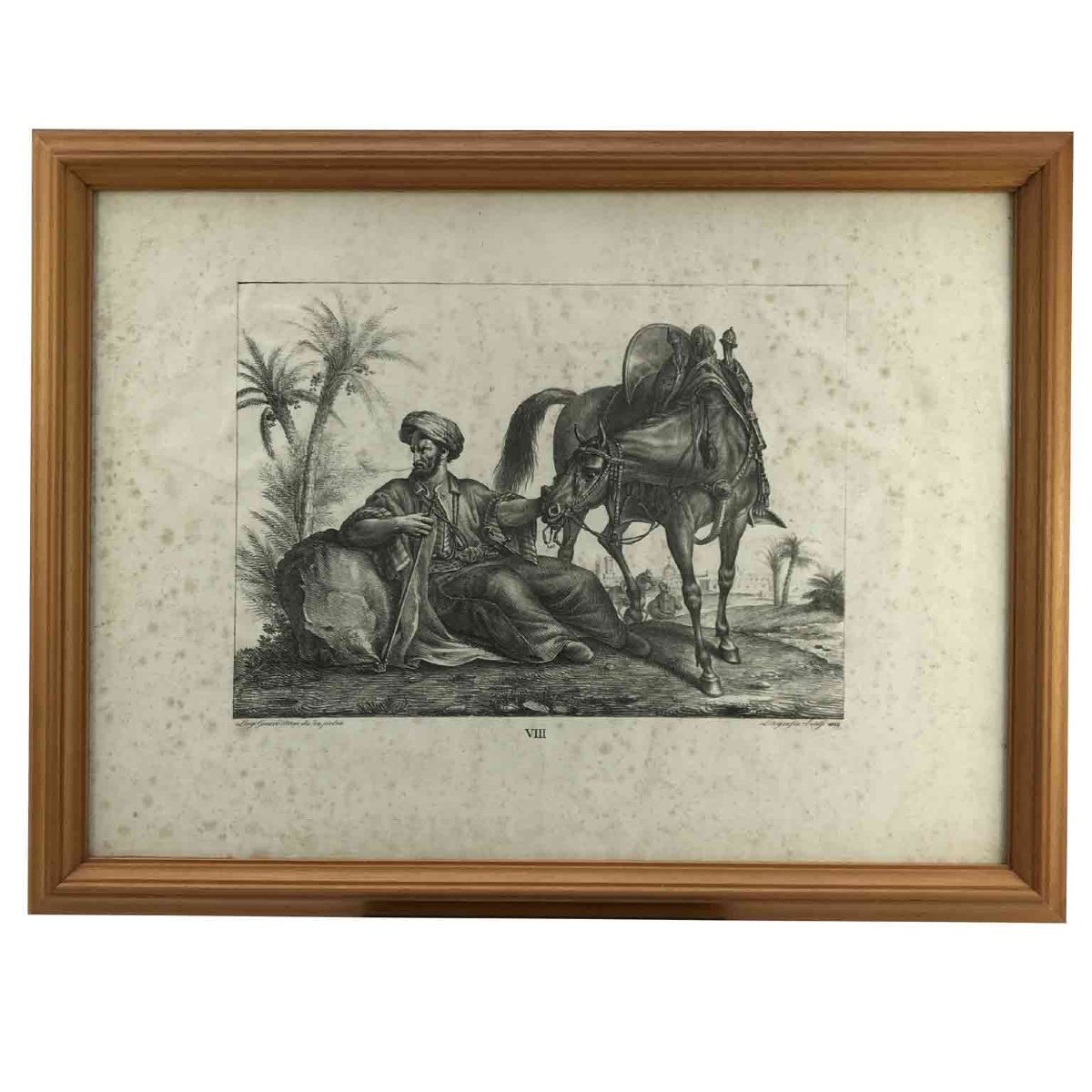 European Horse Breeds Nine Lithographs By Italian Giarrè Luigi 1822 Firenze-photo-5