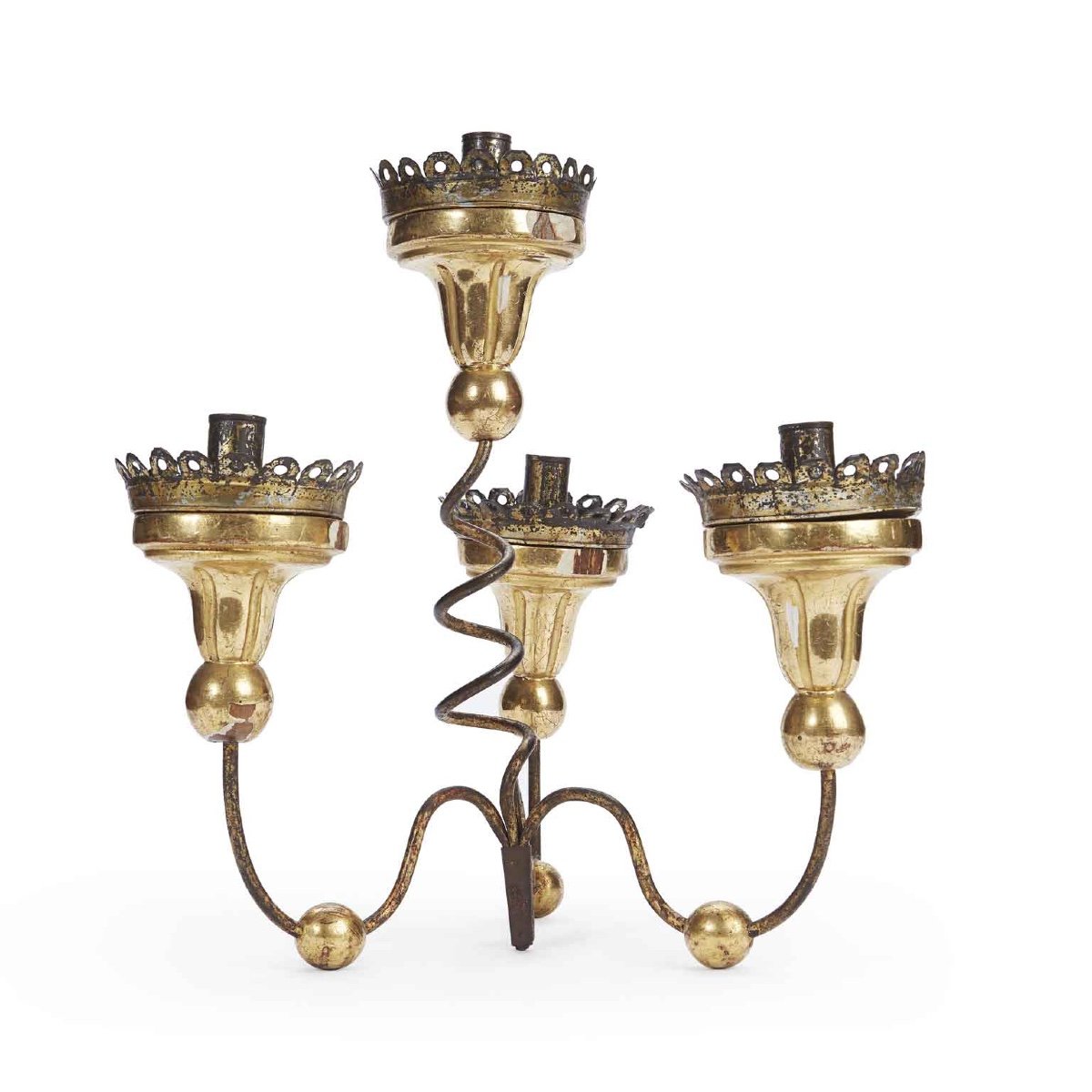 Pair Of Four-armed Table Candelabra 18th-photo-3