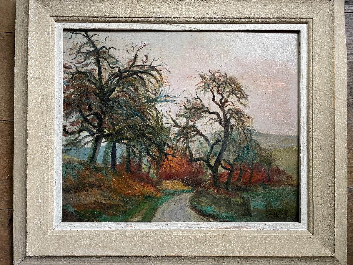 Impression D Automne signe Zingg (1882-1942)