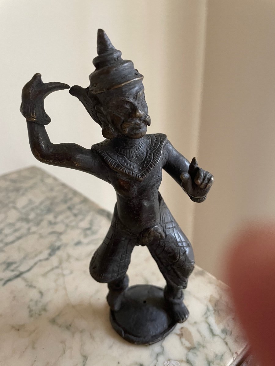 Cambodian Dancer In Bronze 19 E