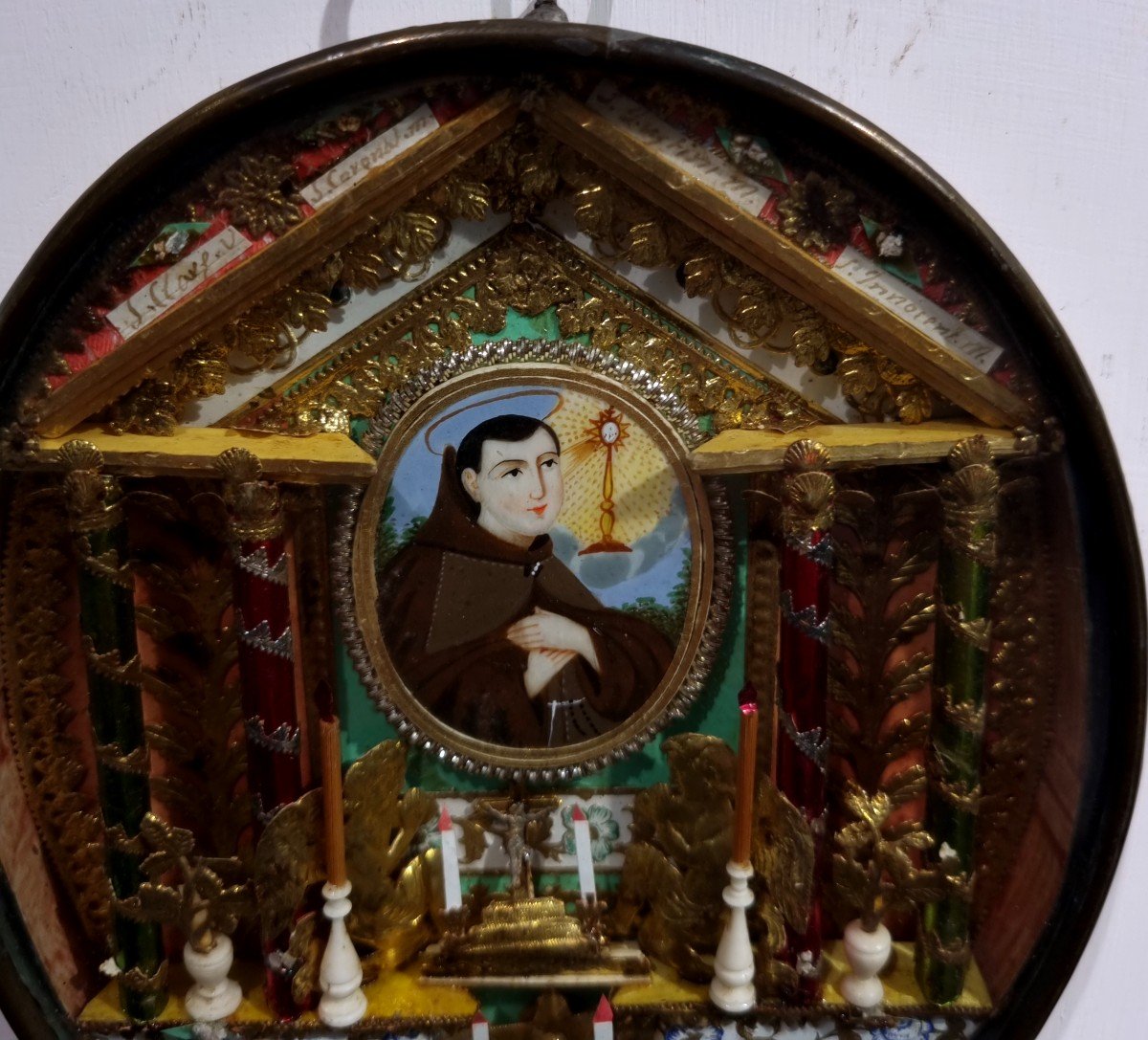 Large Reliquary With 8 Relics-photo-1