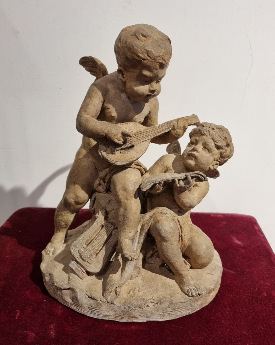 Terracotta, Putti Musicians