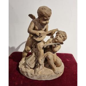 Terracotta, Putti Musicians