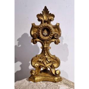 Gilded Wooden Reliquary Of St. Andrew