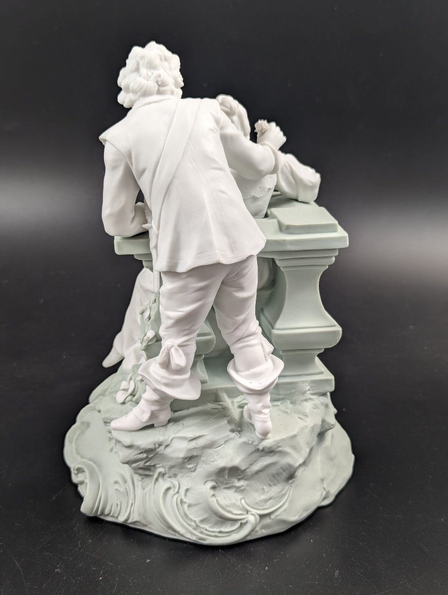 Figurine En Biscuit Parian Par Triebner Ens & Co, Volkstedt, C. 1894-1900-photo-4