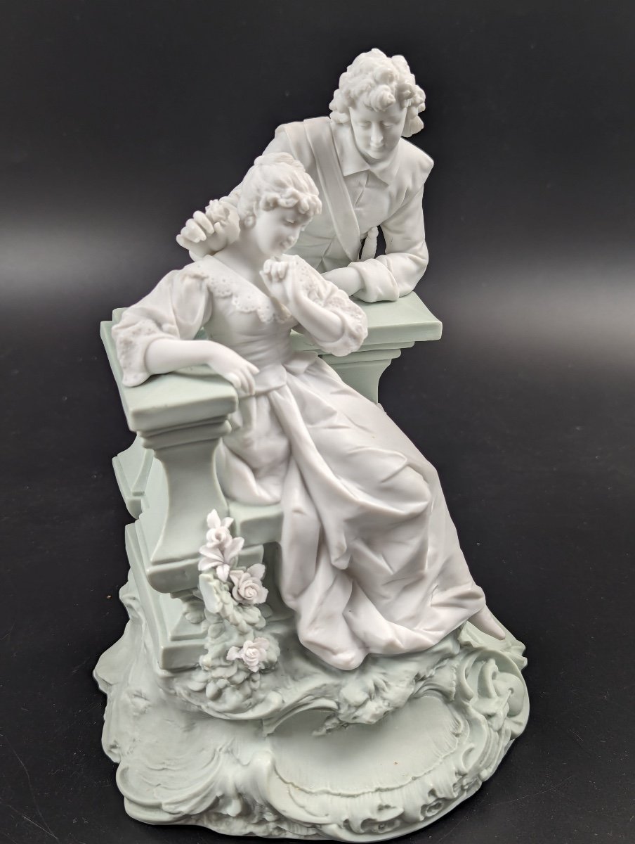 Figurine En Biscuit Parian Par Triebner Ens & Co, Volkstedt, C. 1894-1900-photo-4