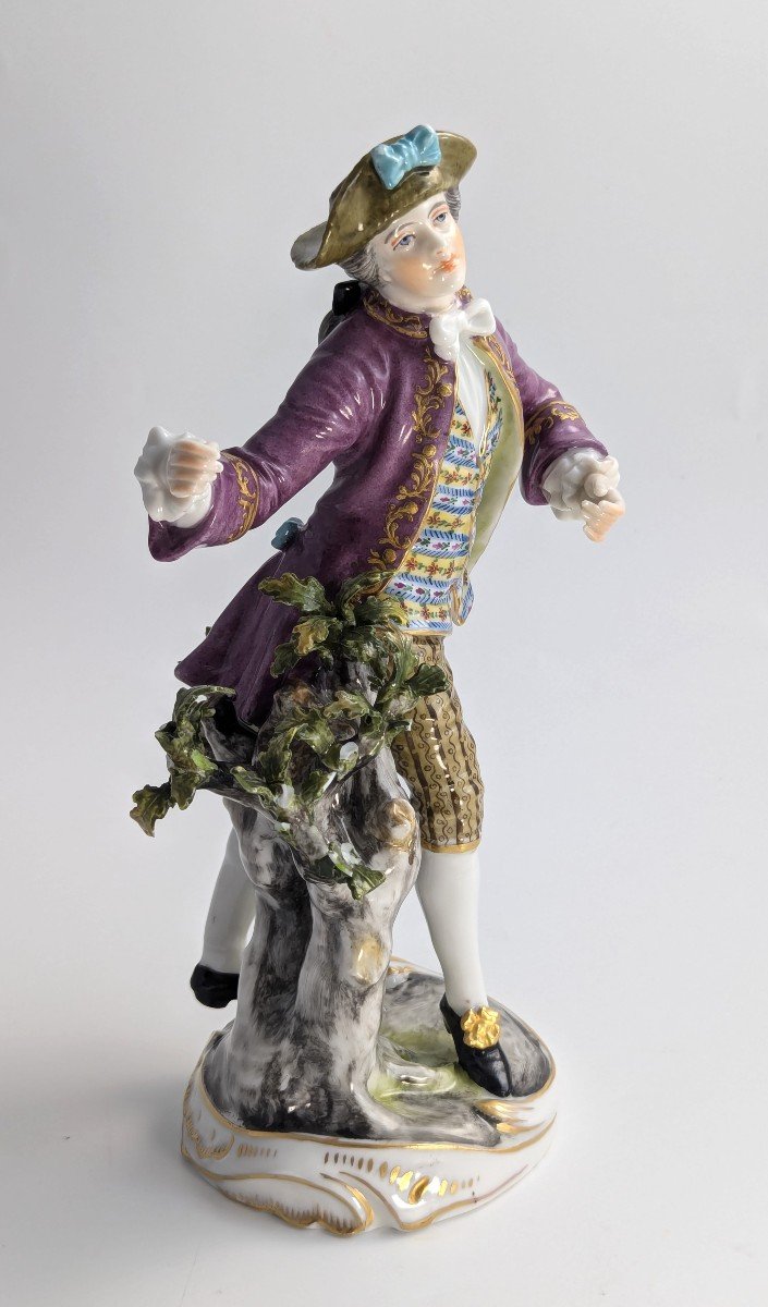 Figurine Ancienne En Porcelaine, Dressel, Kister & Cie, Allemagne, Vers 1907-photo-3