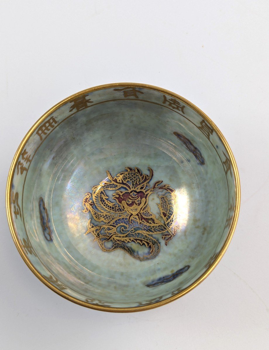 Wedgwood Green Dragon Lustre Bowl, Daisy Makeig-jones, 1920s-photo-3