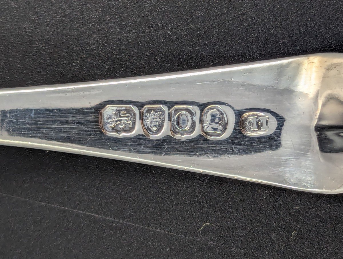 A George III Sterling Silver Sugar Sifter Spoon, Mark Of John Lambe, 1789-photo-3