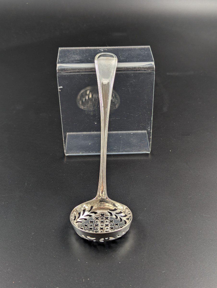 A George III Sterling Silver Sugar Sifter Spoon, Mark Of John Lambe, 1789-photo-4