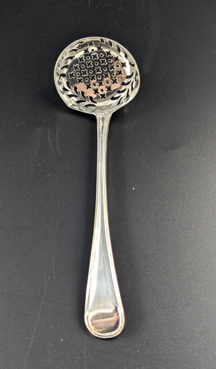 A George III Sterling Silver Sugar Sifter Spoon, Mark Of John Lambe, 1789