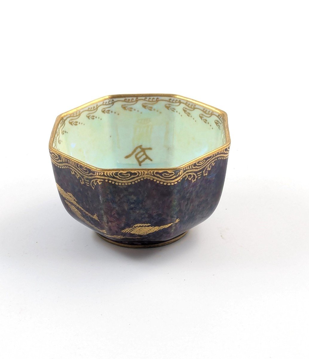 Daisy Makeig-jones Pour Wedgwood, Bol à Poisson Rouge Fairyland Lustre, Vers 1915-photo-6