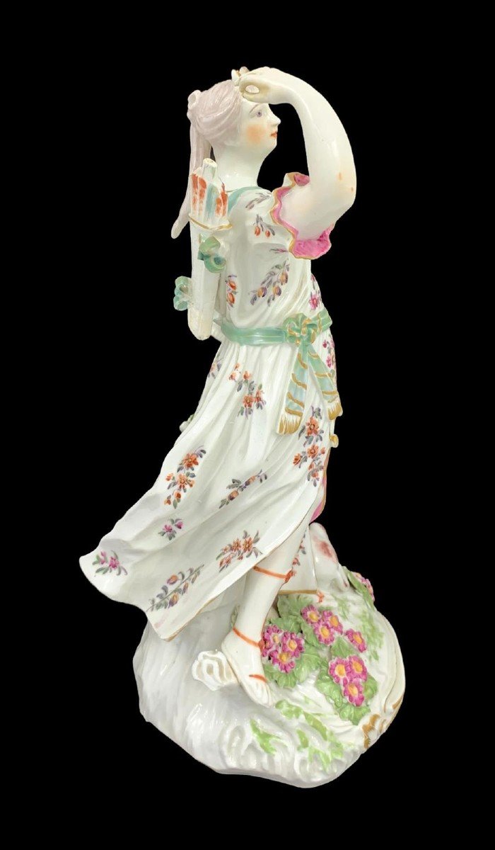 Figurine De Diane En Porcelaine Tendre, William Duesbury & Co, Vers 1765-photo-4