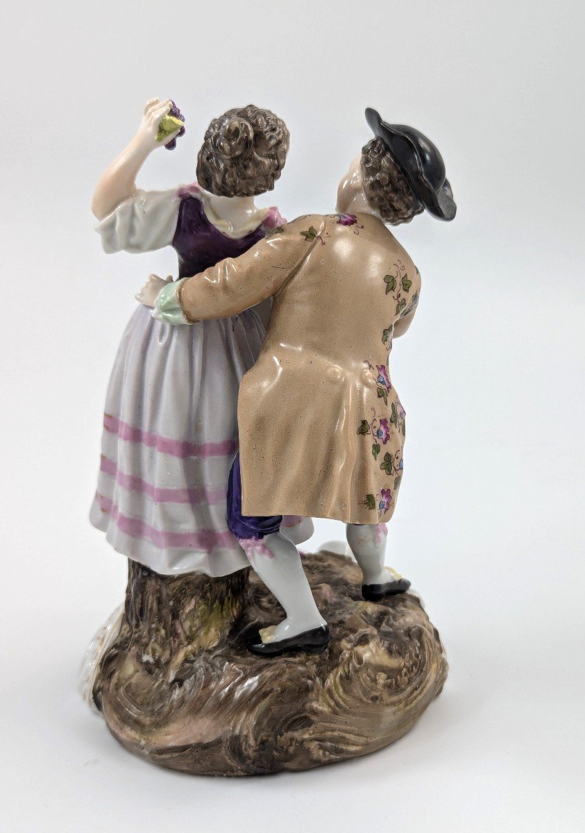 Antique Porcelain Figurine ,triebner, Ens & Eckert, Volkstedt, C. 1877-photo-4